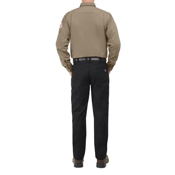 Bulwark iQ Series Men's Lightweight FR Pant in Black
